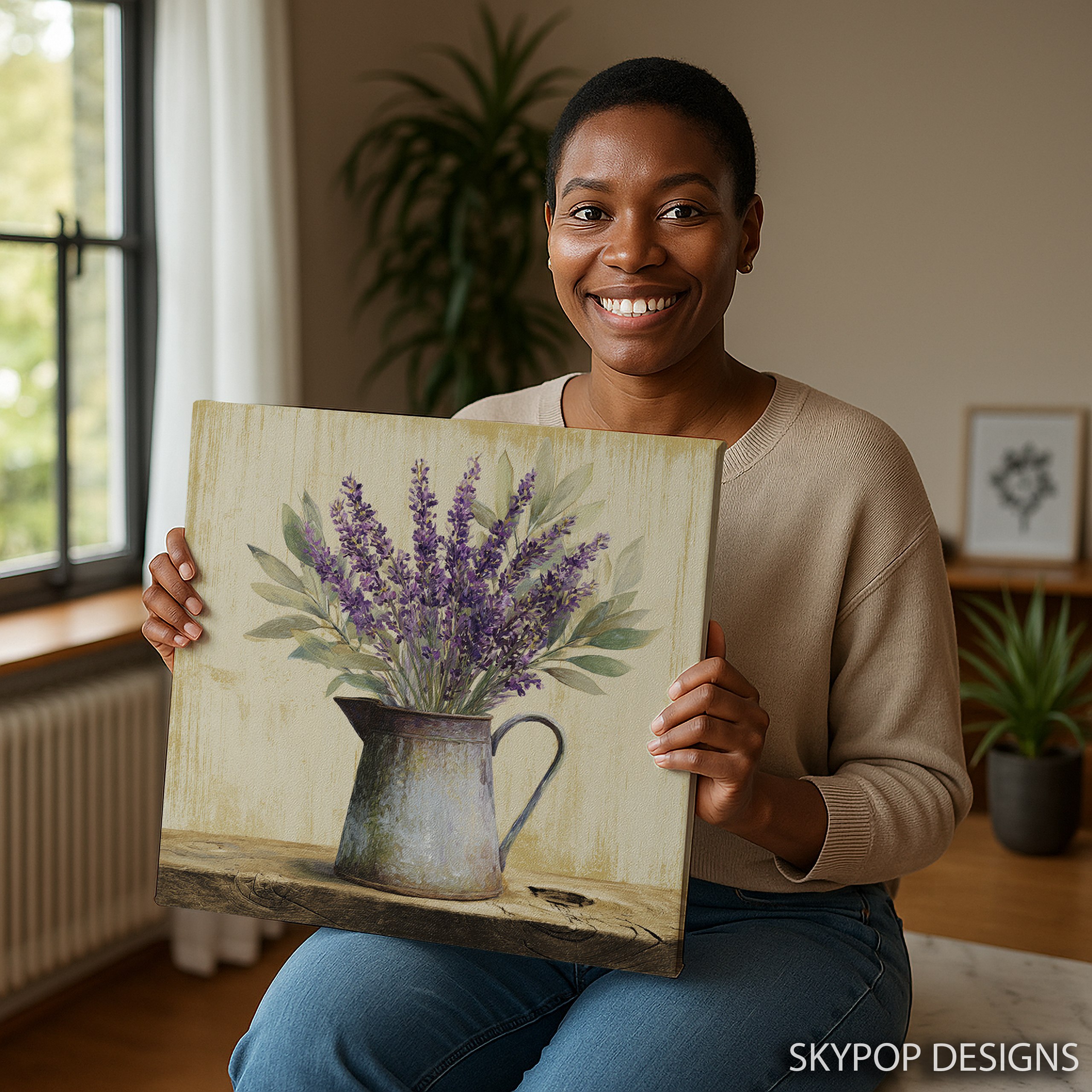 3.jpg Lavender Bouquet Art