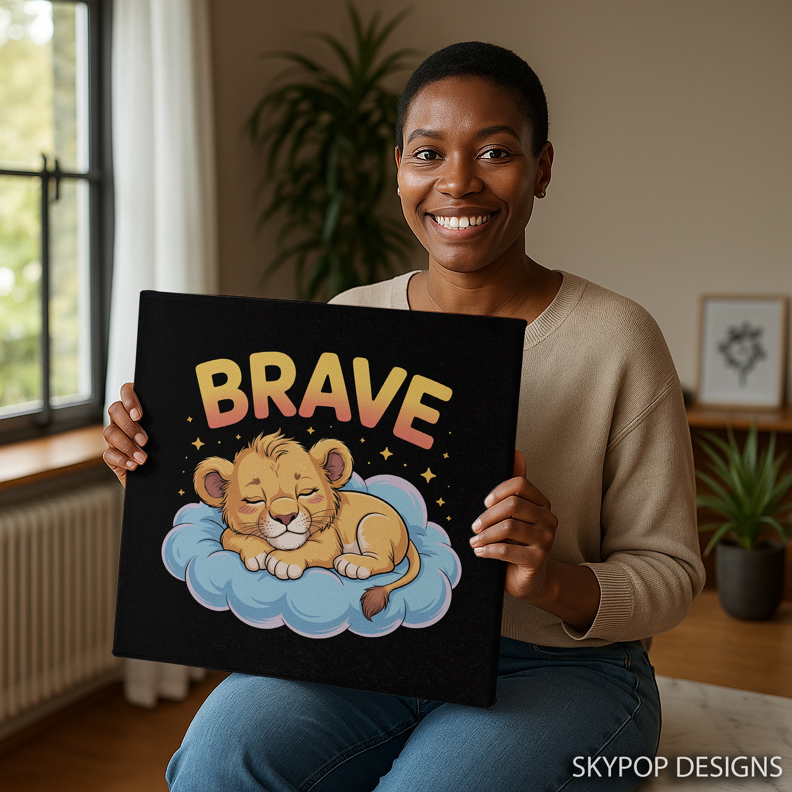 3.jpg Brave Lion Cub Art