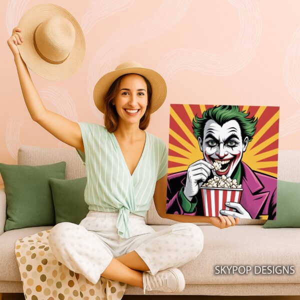Joker Popcorn Art
