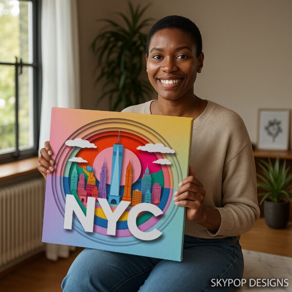 NYC Skyline Art