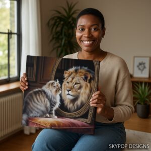 Cat Lion Art