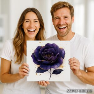 Purple Rose Art