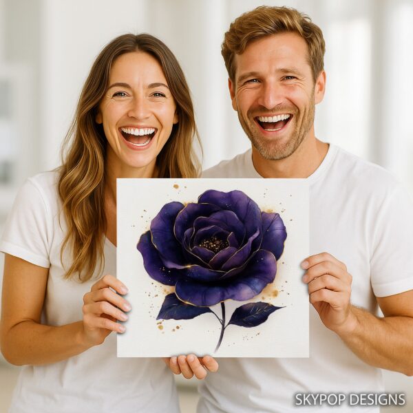 Purple Rose Art