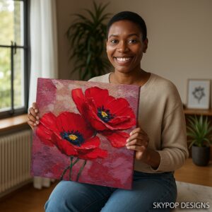 Red Poppy Art