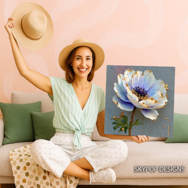 Ethereal Anemone Bloom Art