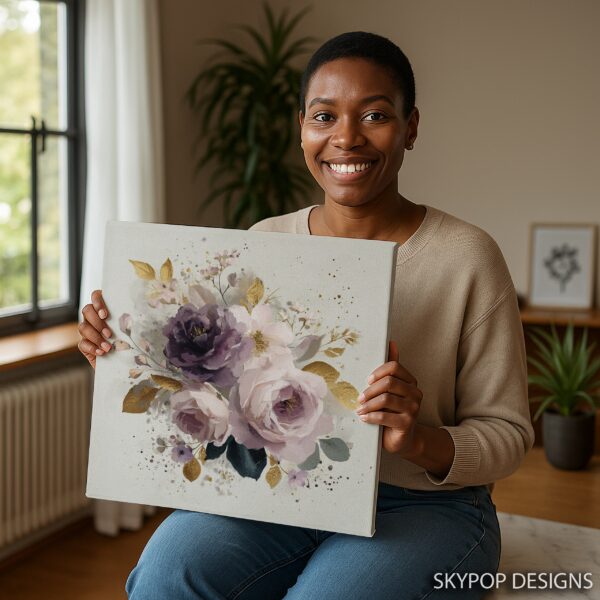 Elegant Floral Bouquet Art
