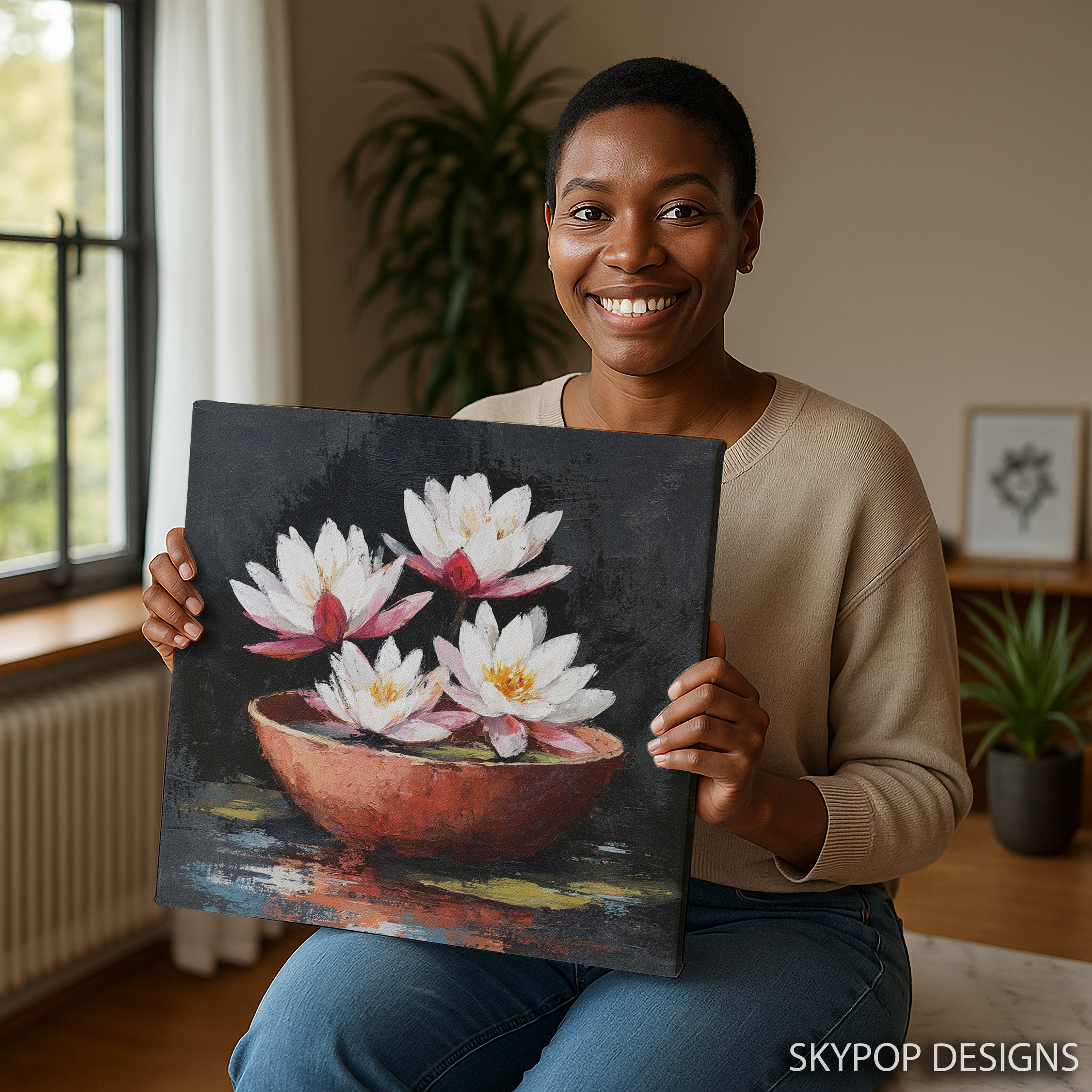 3.jpg Lotus Flower Bowl Art
