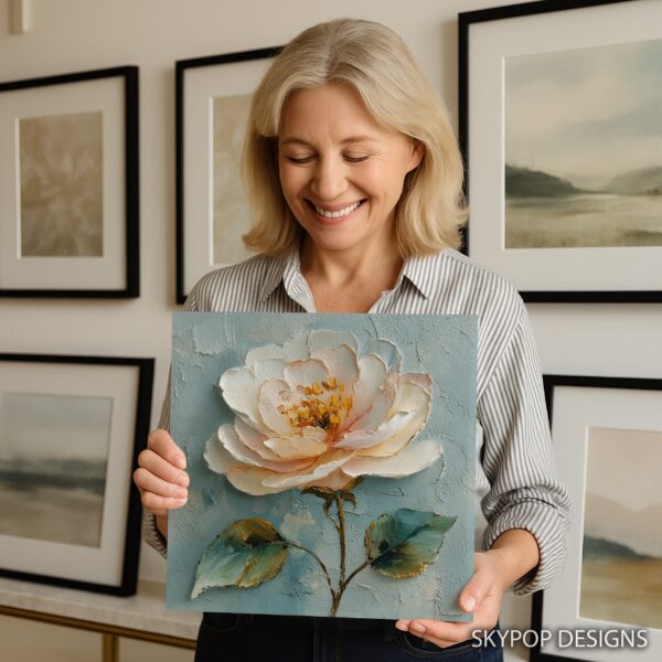 Delicate Peony Art