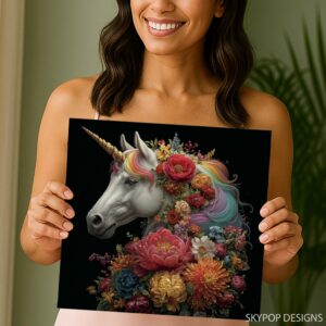 Unicorn Garden Art