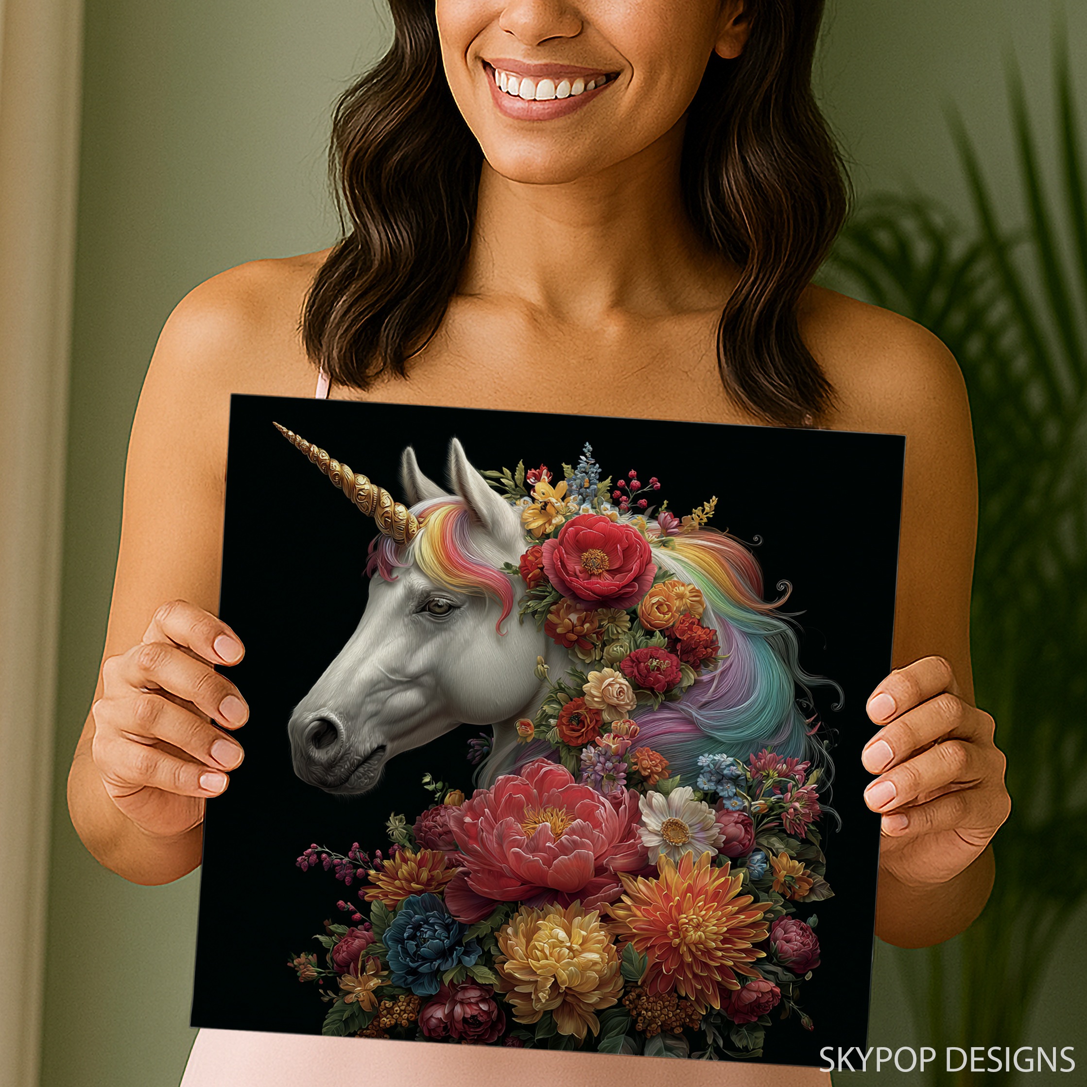 3.jpg Unicorn Garden Art