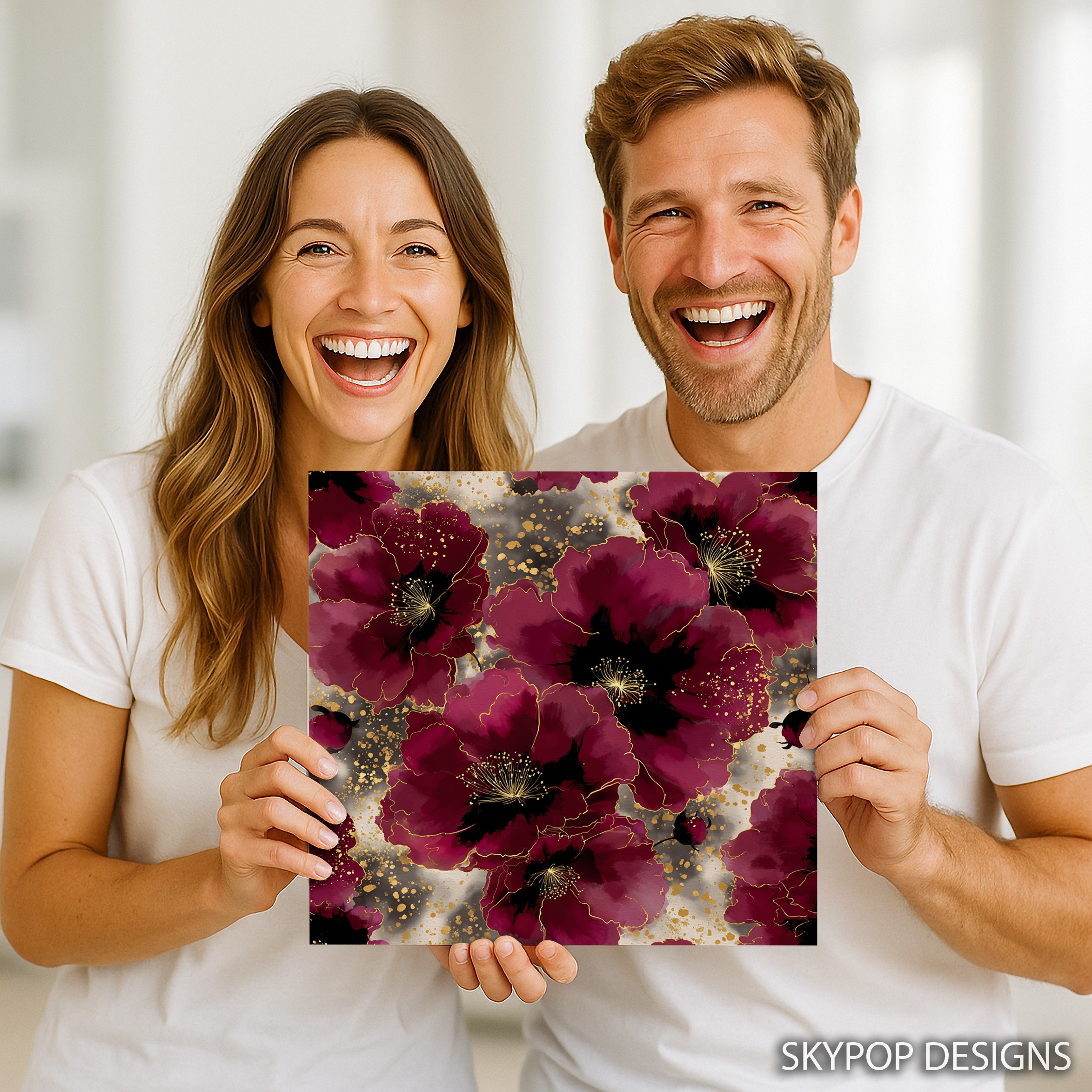 3.jpg Burgundy Bloom Elegance Art