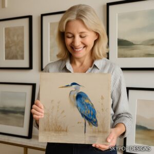 Blue Heron Art