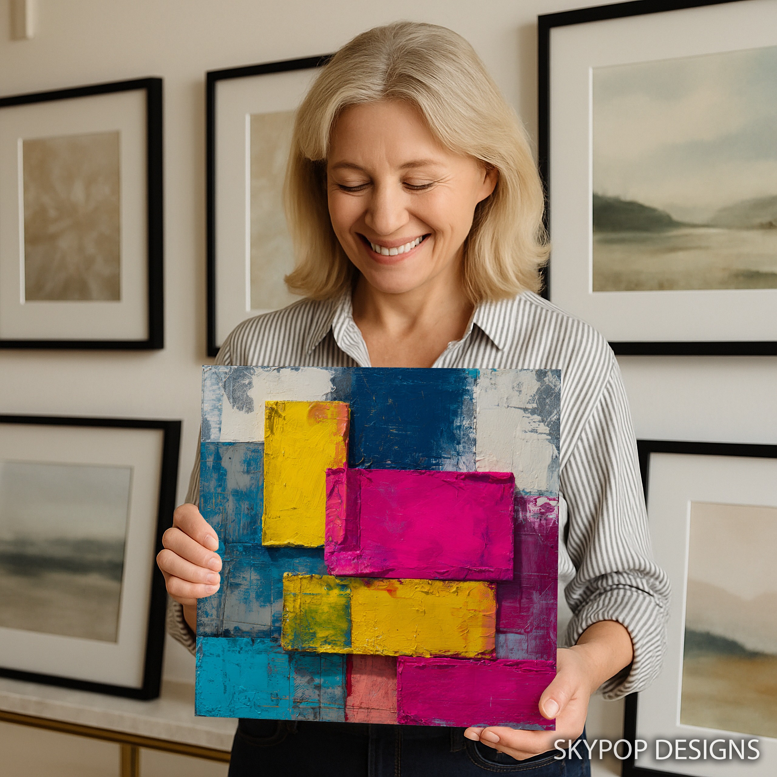 3.jpg Geometric Blocks Art
