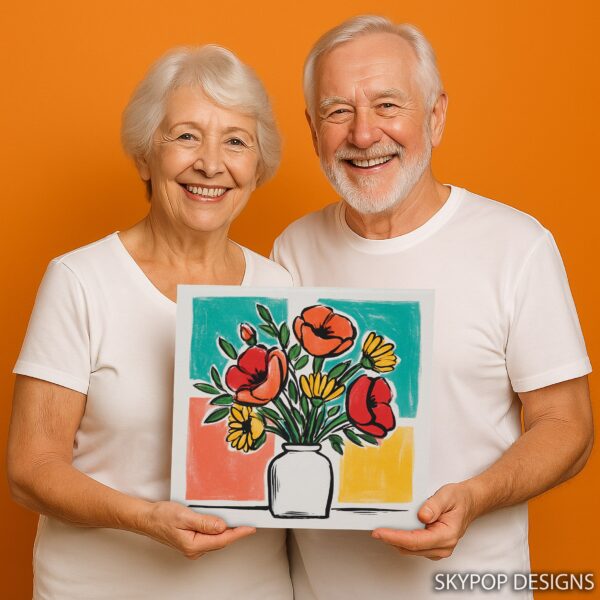 Poppy Bouquet Art