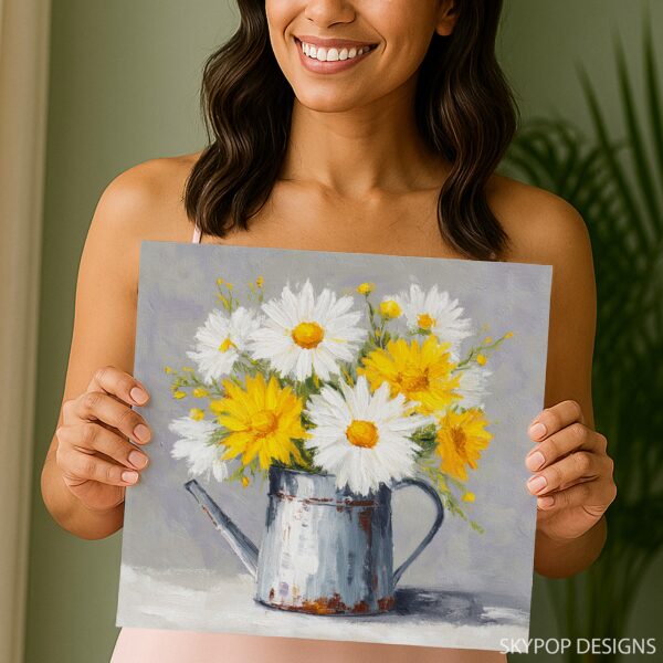Daisy Bouquet Art