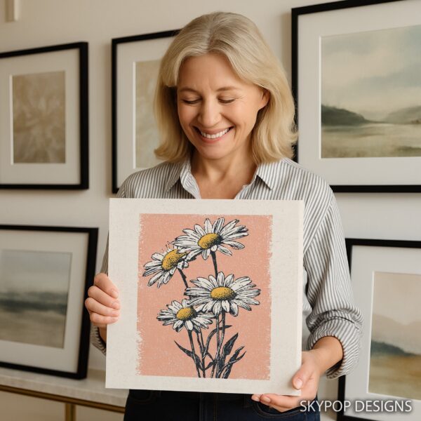 Daisy Flower Art