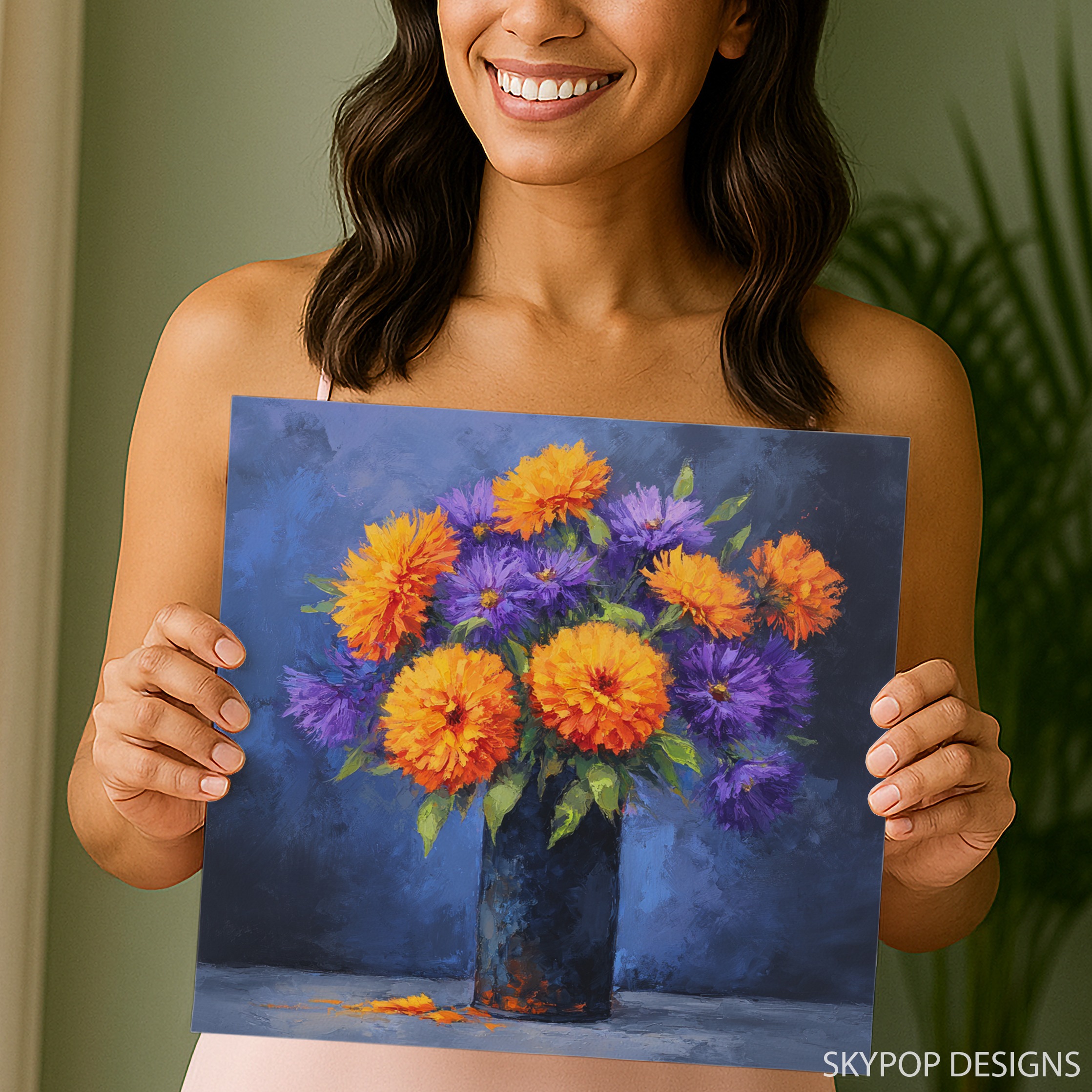 3.jpg Vibrant Floral Bouquet Art