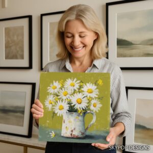 Daisy Bouquet Art