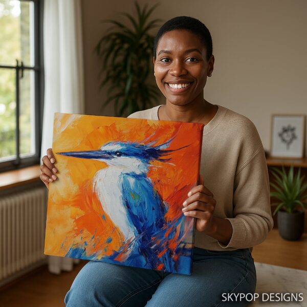 Kingfisher Bird Art