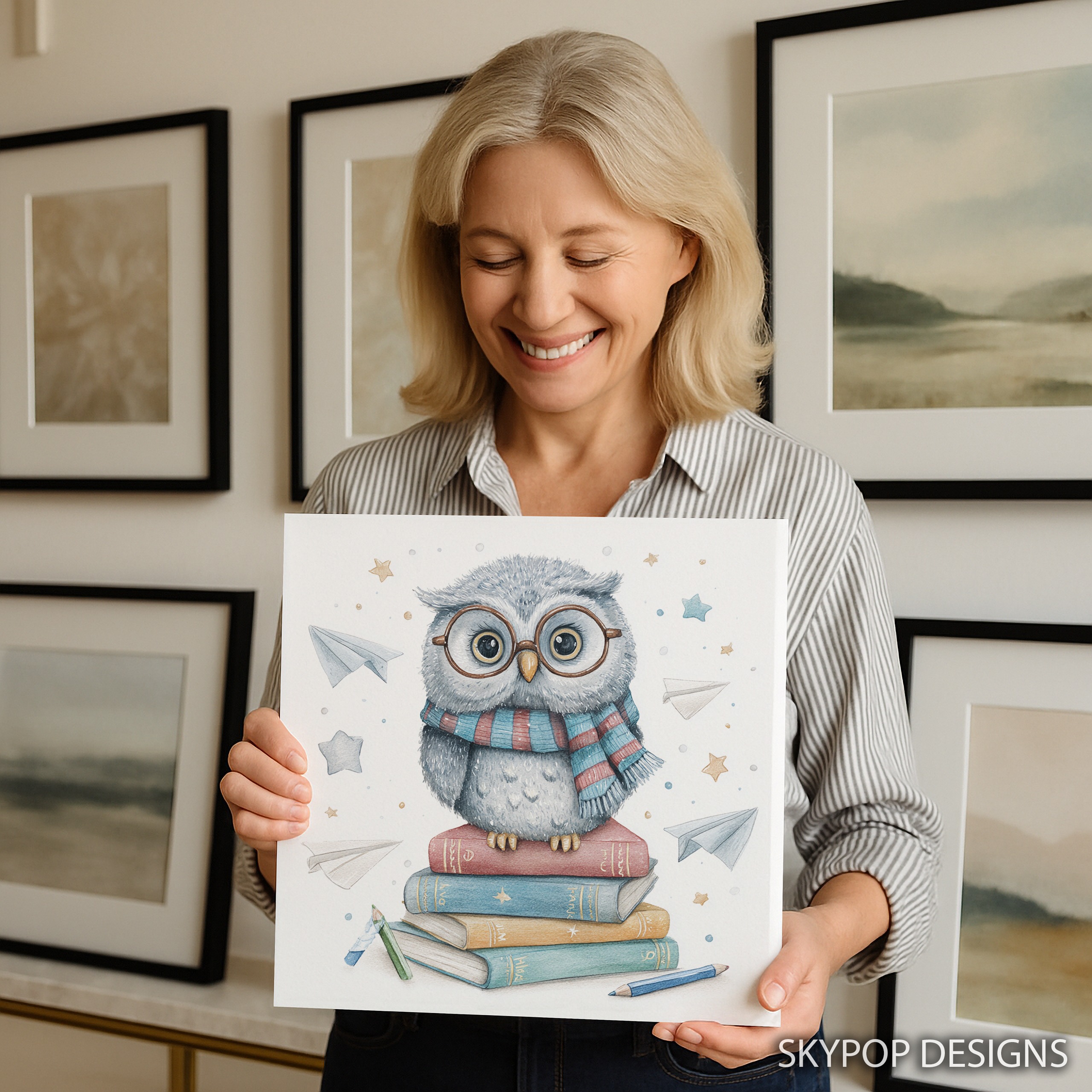 3.jpg Owl Book Art