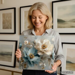 Elegant Peony Bloom Art