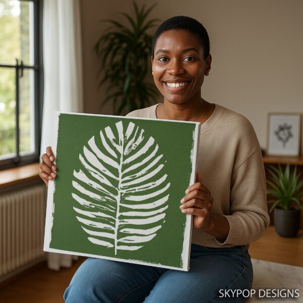 Tropical Leaf Art