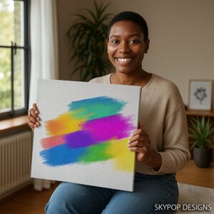 Vibrant Brushstrokes Art