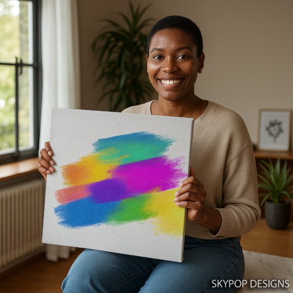 Vibrant Brushstrokes Art