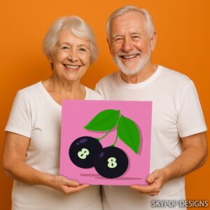 Cherry Eight Ball Art