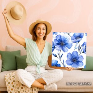 Blue Poppy Art