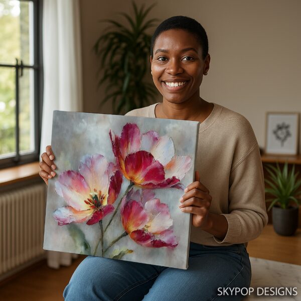 Tulip Bouquet Art