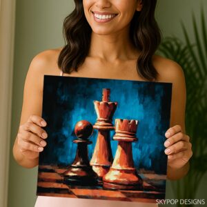 Chess Pieces Art