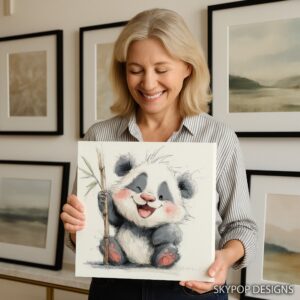 Happy Panda Art