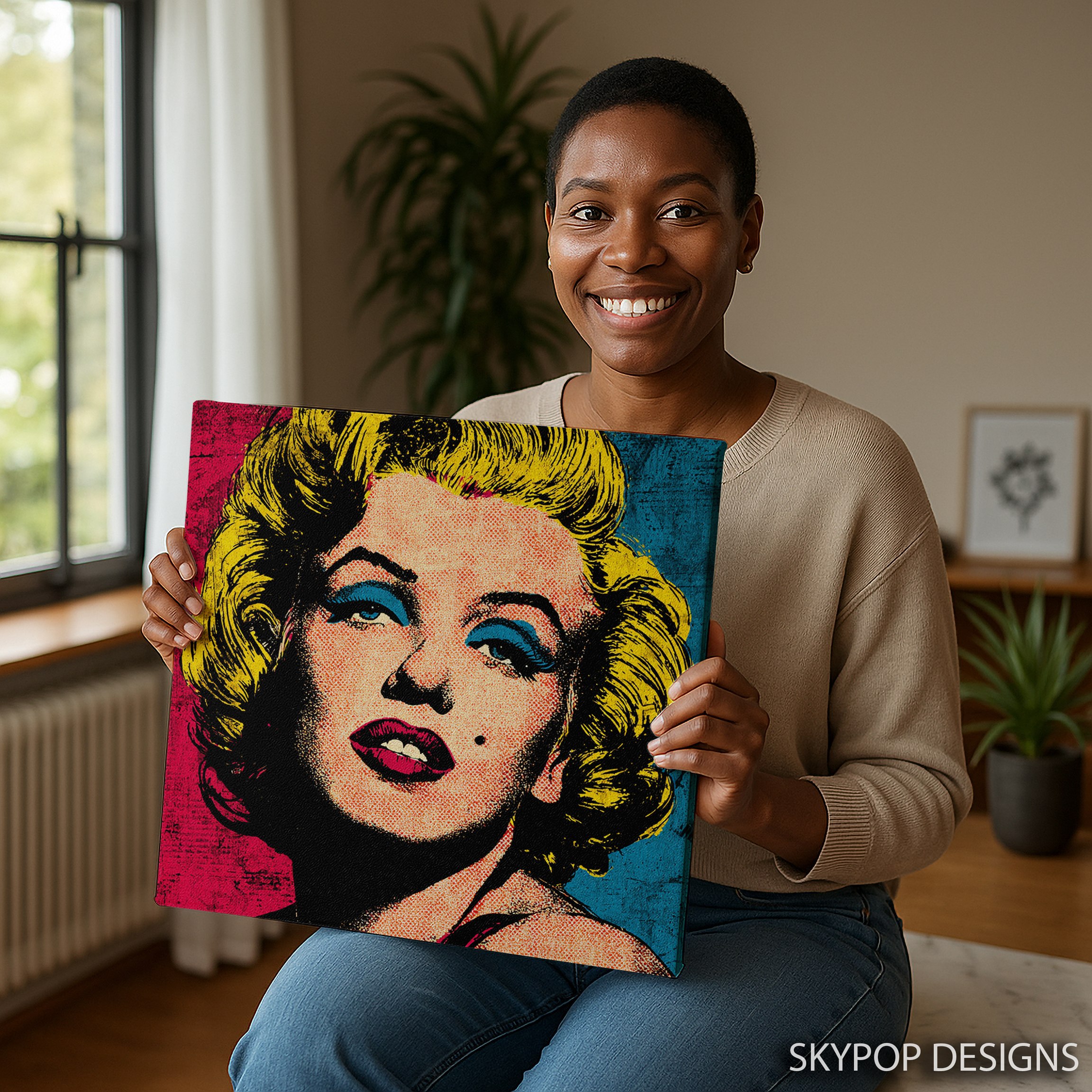 3.jpg Iconic Blonde Bombshell Art