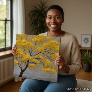 Golden Tree Art
