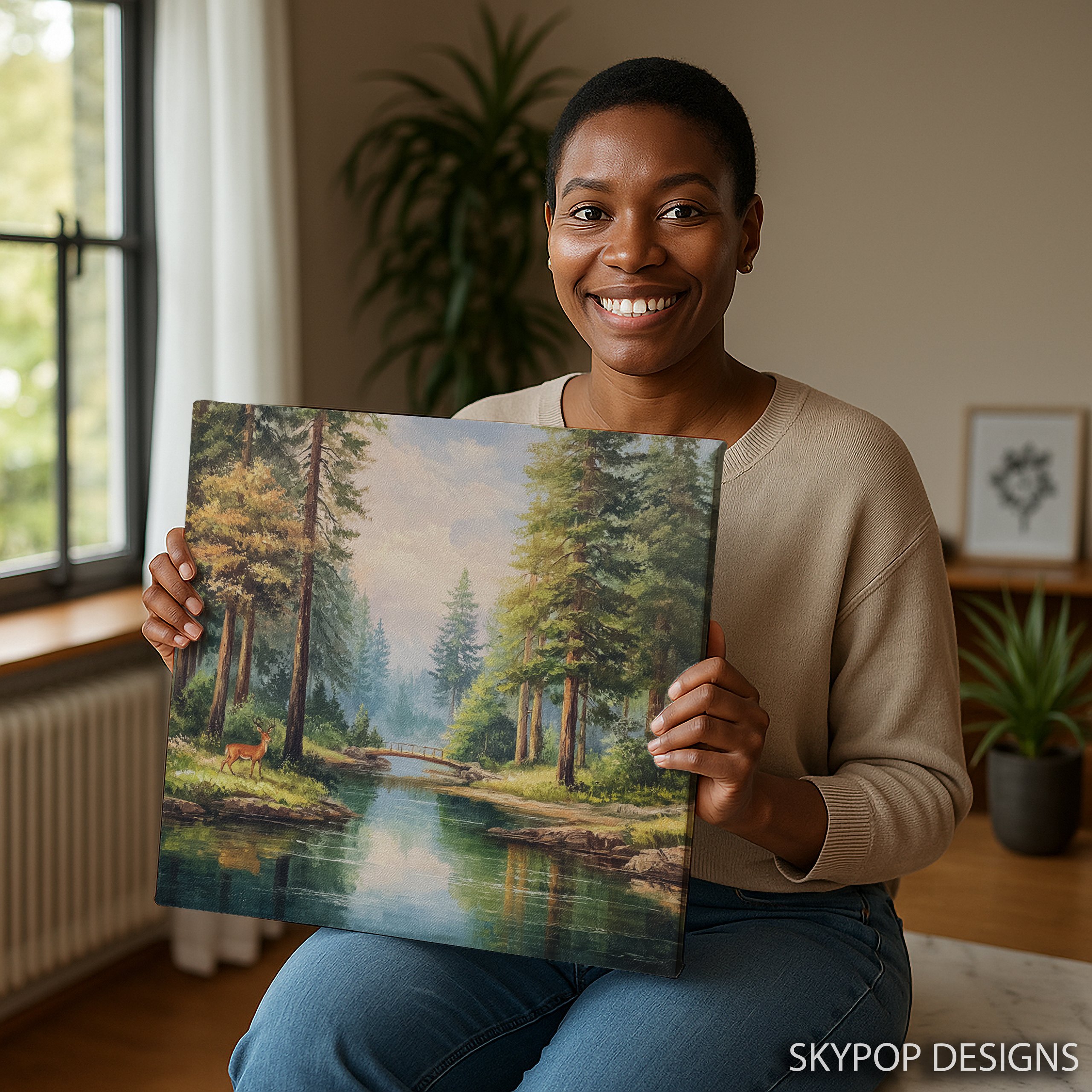 3.jpg Deer Art