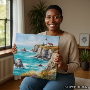 Coastal Lighthouse Art