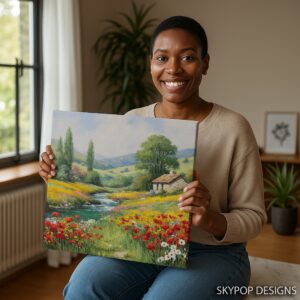 Countryside Stream Art