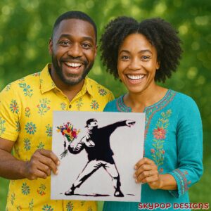 Flower Thrower Art