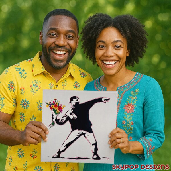 Flower Thrower Art