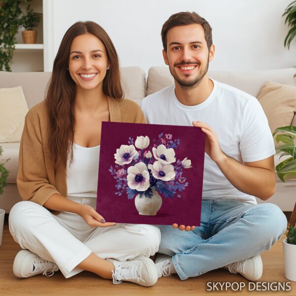 Anemone Bouquet Art