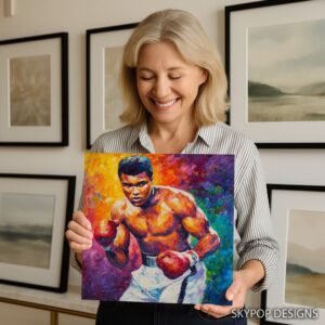 Boxing Champion Art