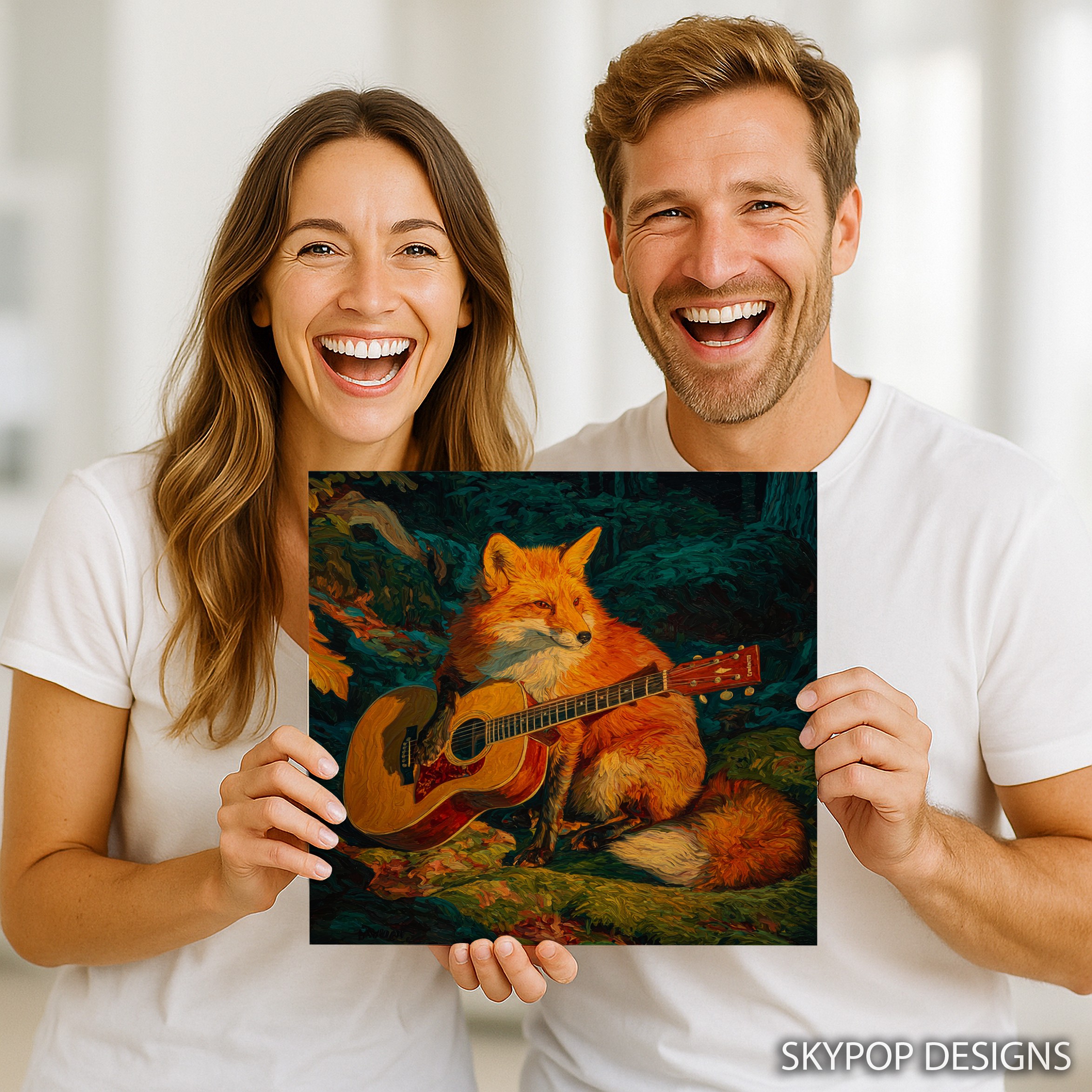3.jpg Fox Guitar Art