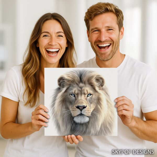 Lion Portrait Art