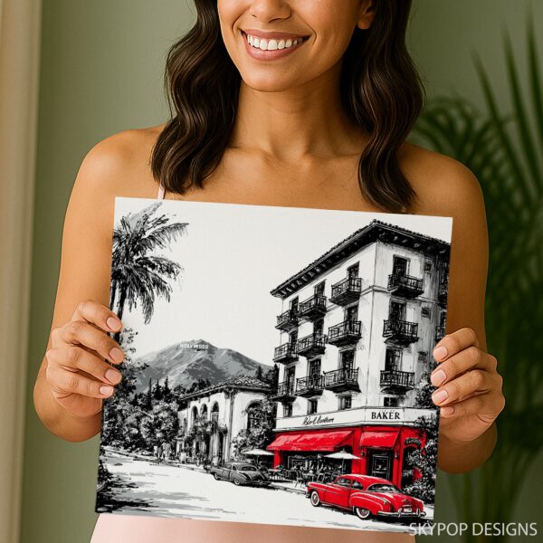 Hollywood Baker Street Art