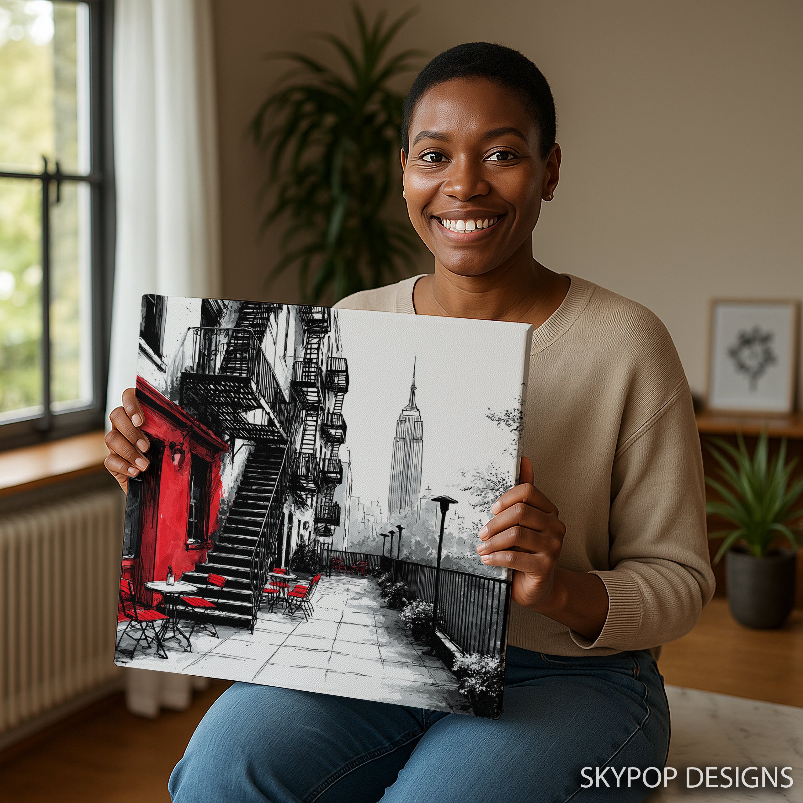 3.jpg New York City Cafe Art