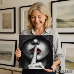 Secrets in Silence Art