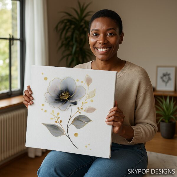 Golden Blossom Art