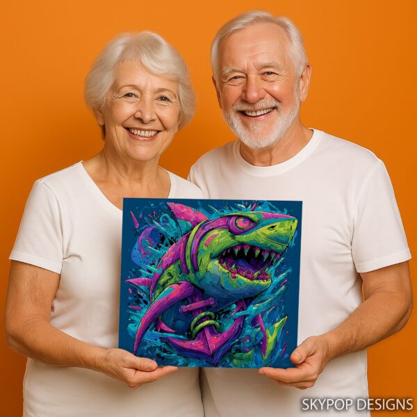 Shark Attack Art