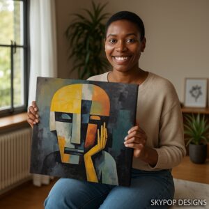 Geometric Face Art